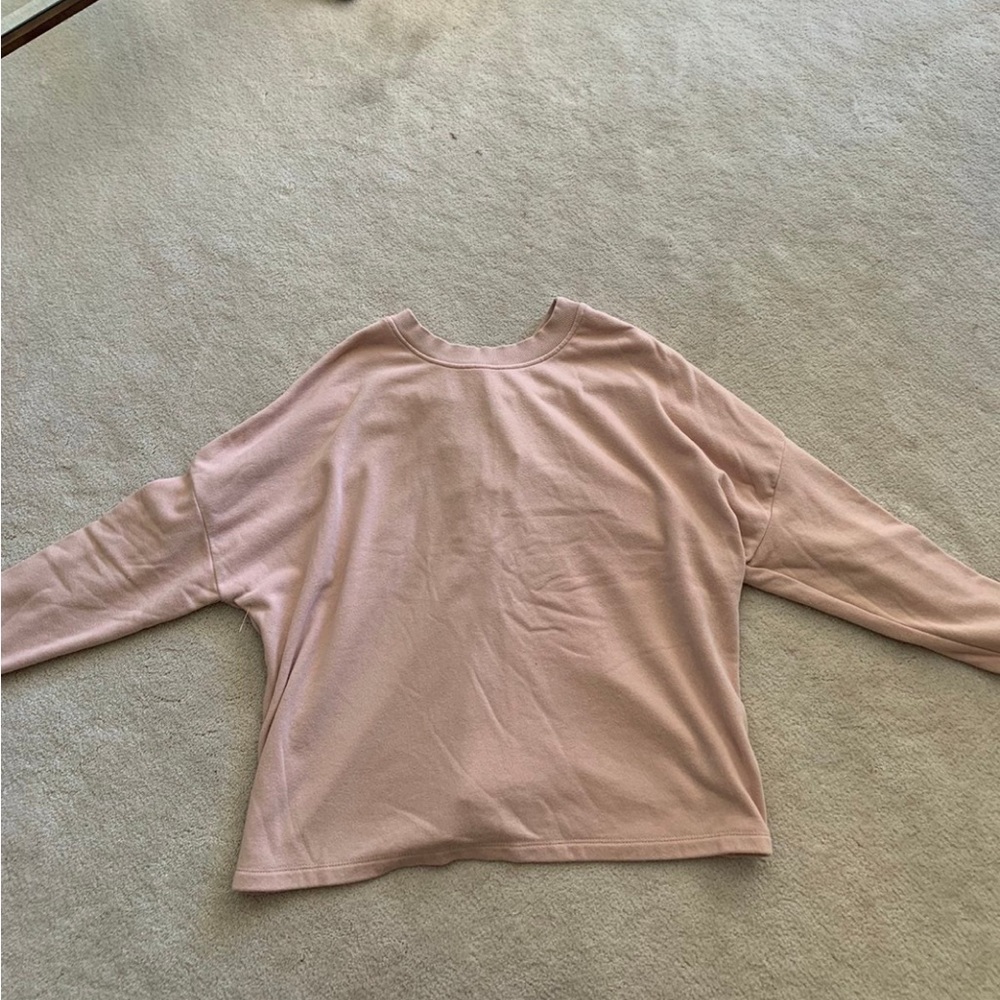 Crewneck sweater with tie back detail FOREVER 21